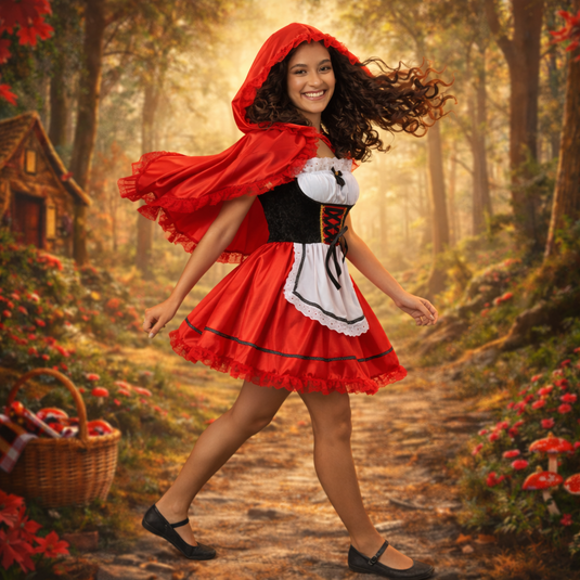 FANTASIA CHAPEUZINHO VERMELHO ROUGE - C97505