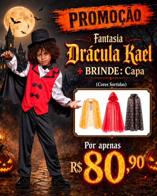 FANTASIA CONDE DRÁCULA KAEL - H448