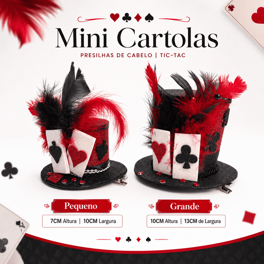 Cartola Dama de Copas Mini