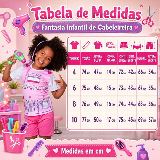 FANTASIA CABELEIREIRA - C381