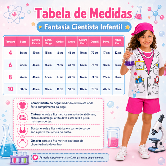 FANTASIA CIENTISTA MALUCA- C333