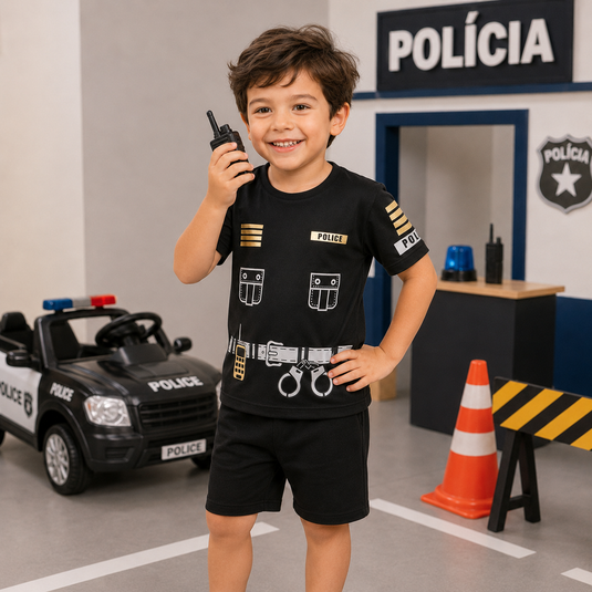 FANTASIA POLICIAL INFANTIL - C305