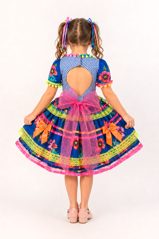 Vestido Junino Elaine -J2313