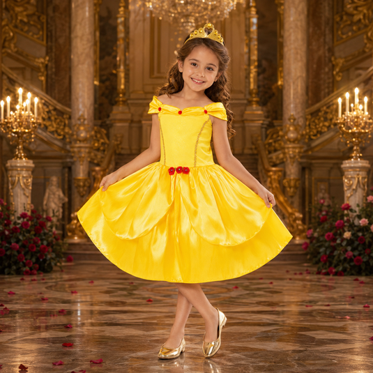 PRINCESA JOLIE AMARELA- P8511