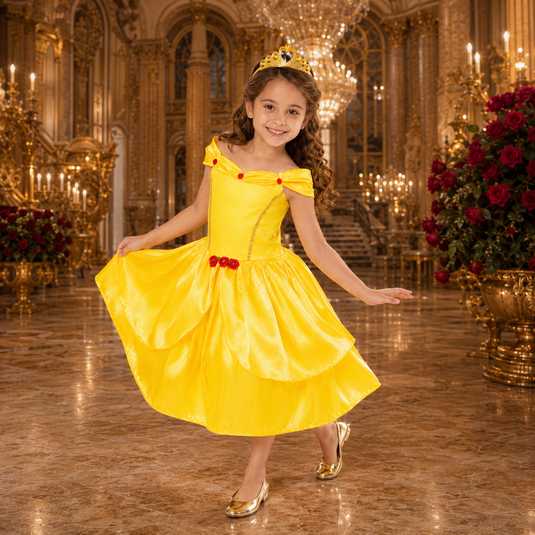 PRINCESA JOLIE AMARELA- P8511