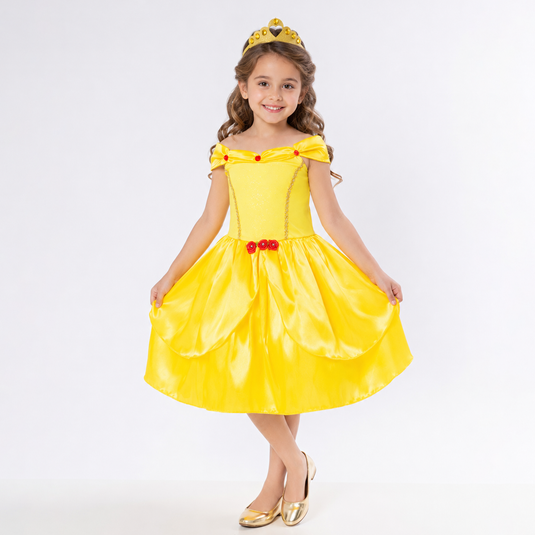 PRINCESA JOLIE AMARELA- P8511