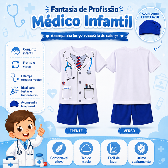 FANTASIA MEDICO INFANTIL - C309