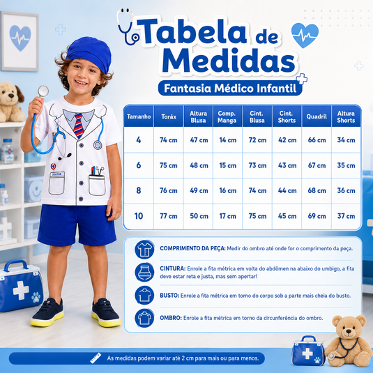 FANTASIA MEDICO INFANTIL - C309