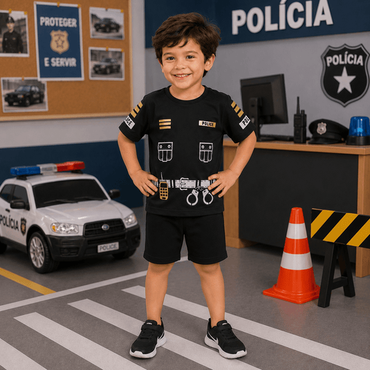 FANTASIA POLICIAL INFANTIL - C305