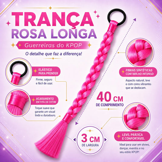 APLIQUE KPOP TRANÇA -C3027