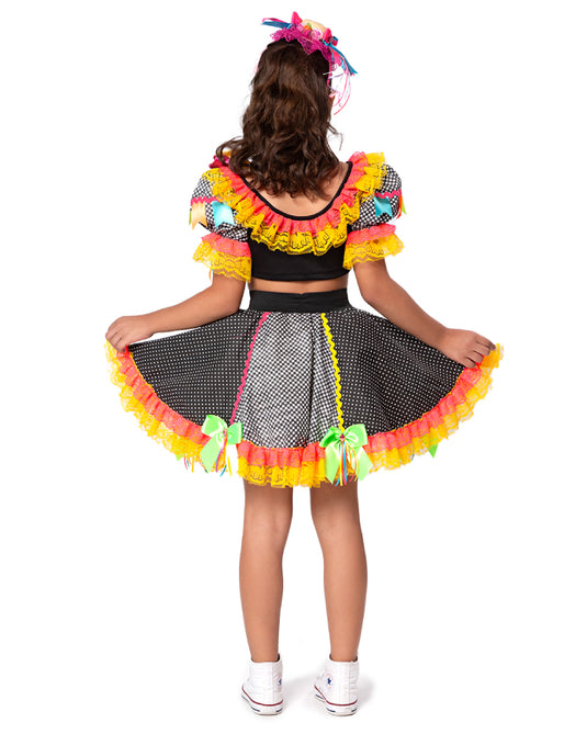 CONJUNTO CROPPED JUNINO LARISSA - J2108