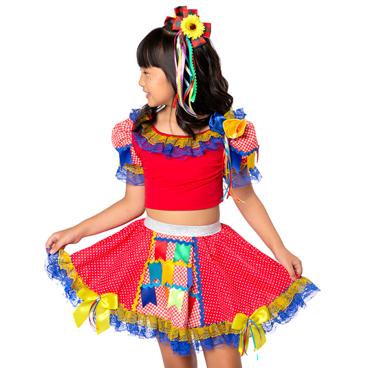 CONJUNTO CROPPED JUNINO LARISSA - J2108