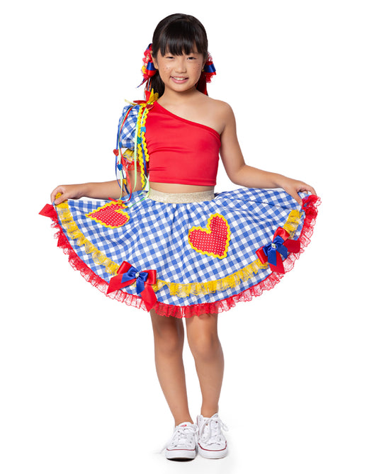 CONJUNTO CROPPED JUNINO LAURA - J2107