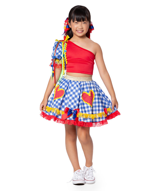 CONJUNTO CROPPED JUNINO LAURA - J2107