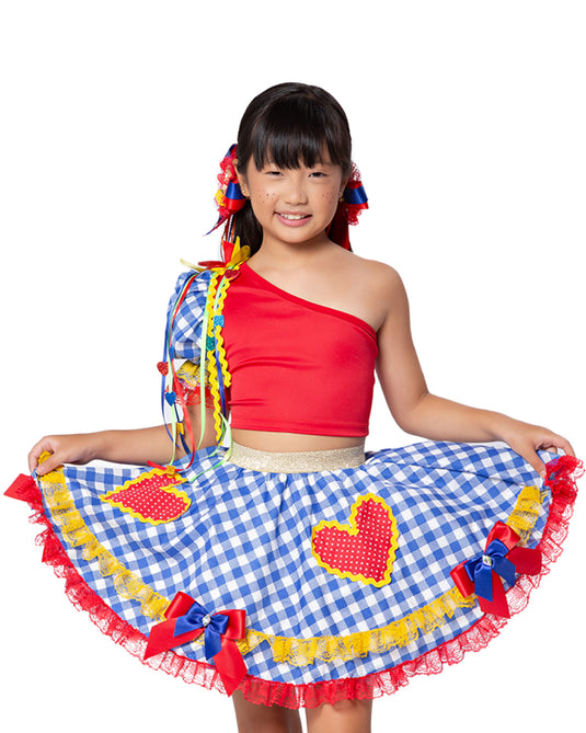 CONJUNTO CROPPED JUNINO LAURA - J2107