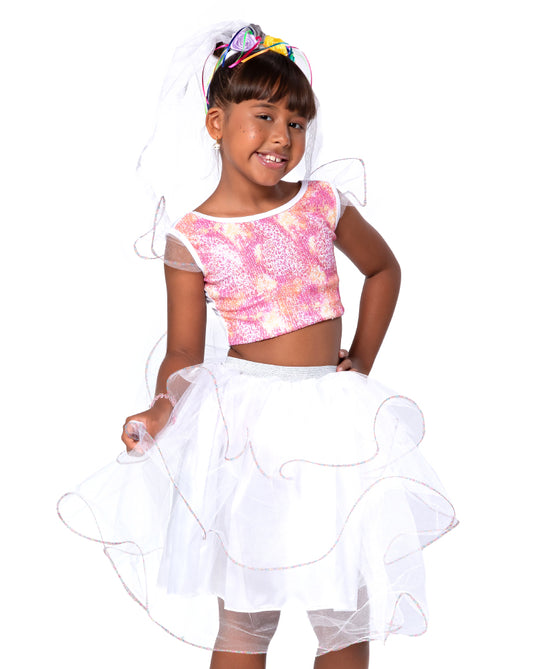 CONJUNTO CROPPED JUNINO NOIVA TERESA - J1795