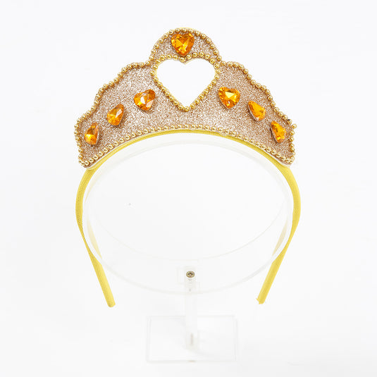 Coroa Princesa Dourada C/2 -C0303
