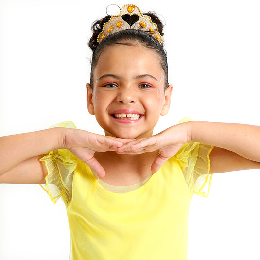 Coroa Princesa Dourada C/2 -C0303