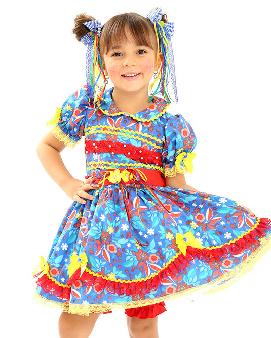 VESTIDO JUNINO JELLY-BEBE