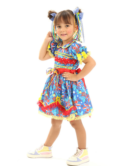 VESTIDO JUNINO JELLY-BEBE