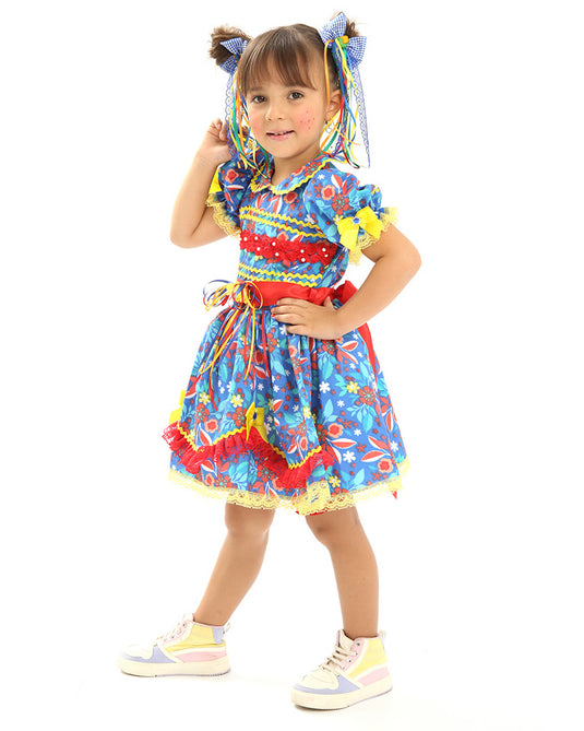 VESTIDO JUNINO JELLY-BEBE