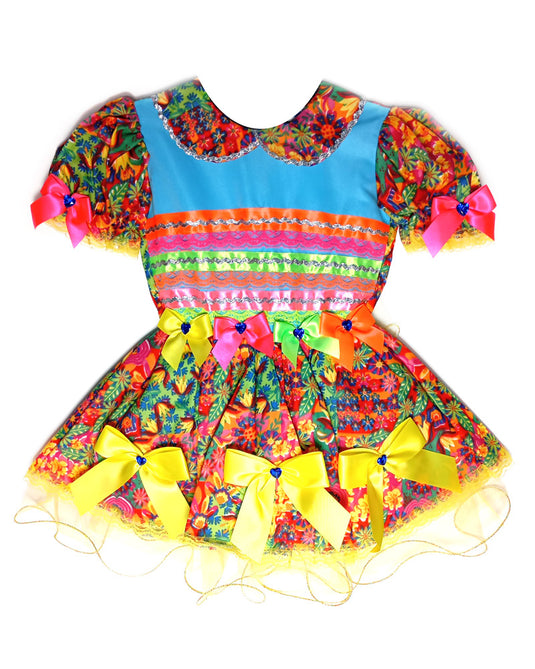 VESTIDO JUNINO DOCINHO- INFANTIL