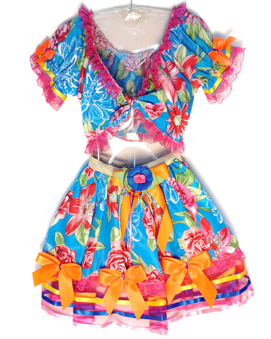 VESTIDO JUNINO FILLETTY- ADULTO