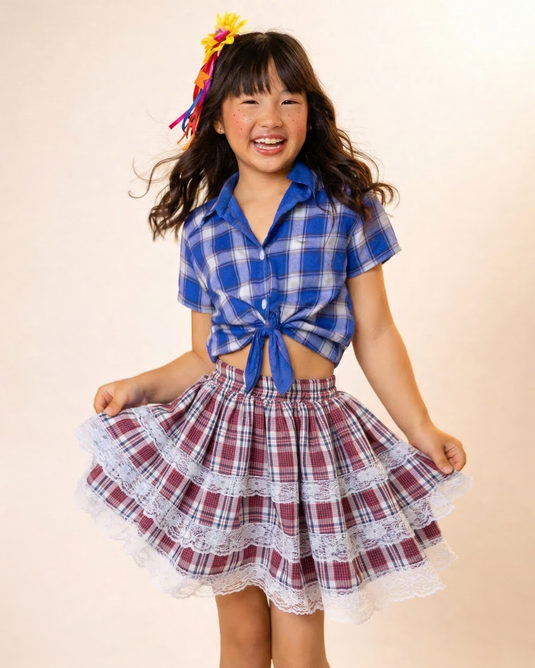 SAIA JUNINA VANDERLEIA 3 BABADOS - J365