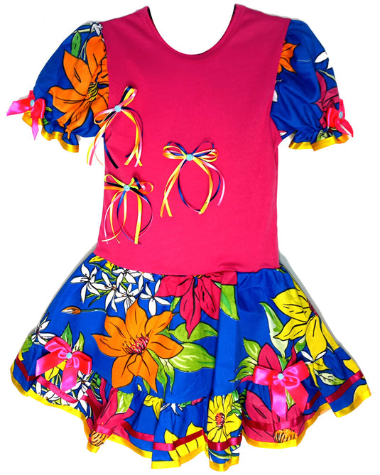 VESTIDO JUNINO Mª LUZIA- INFANTIL