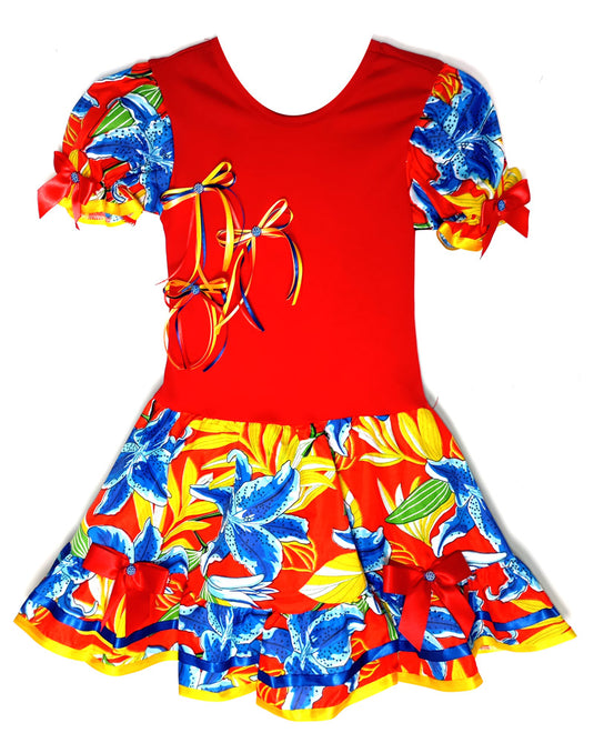 VESTIDO JUNINO Mª LUZIA- INFANTIL