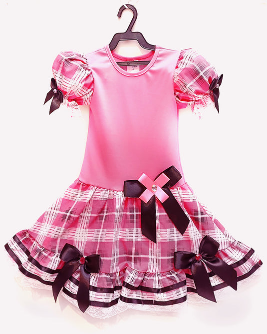 VESTIDO JUNINO MARIA MARCELA- INFANTIL