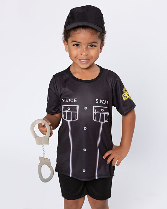 FANTASIA POLICIAL SWAT INFANTIL - C390