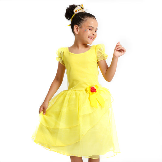 PRINCESA JULIETA AMARELO INFANTIL - P8500