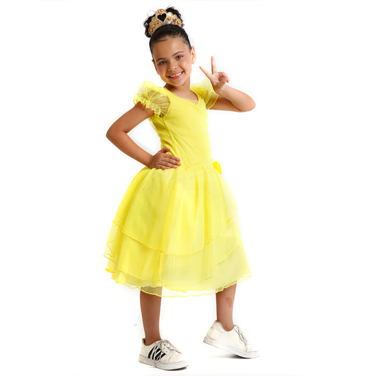 PRINCESA JULIETA AMARELO INFANTIL - P8500