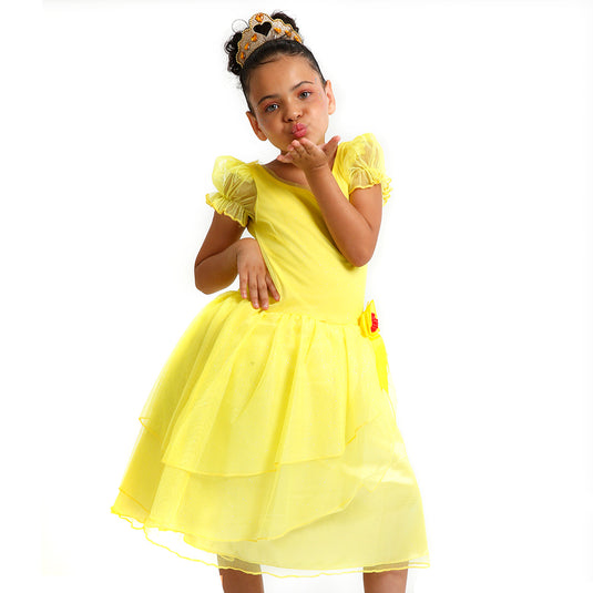 PRINCESA JULIETA AMARELO INFANTIL - P8500