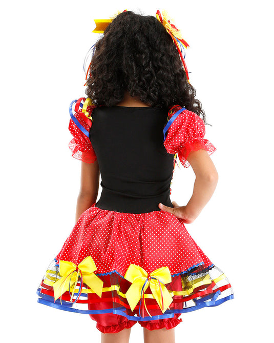 VESTIDO JUNINO ROSELI- INFANTIL