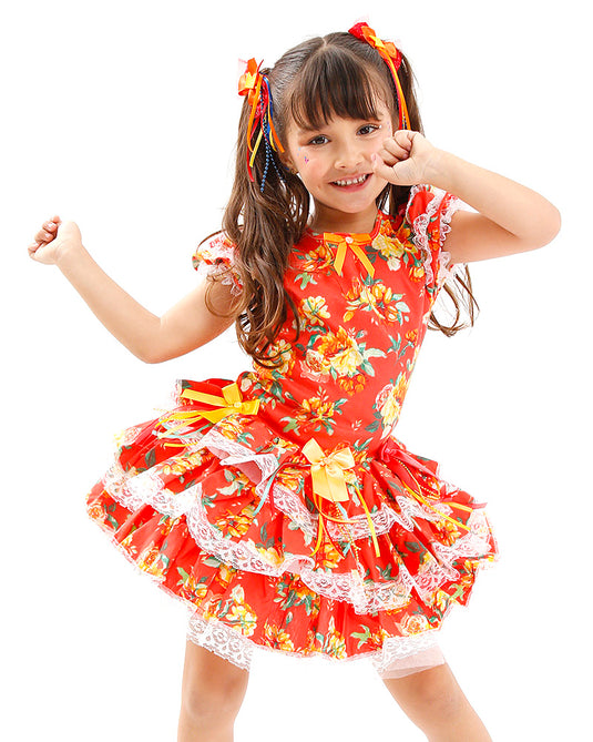 VESTIDO JUNINO SANDY- INFANTIL