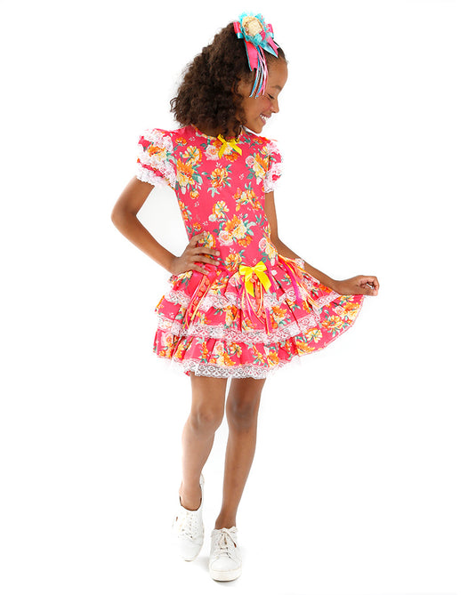 VESTIDO JUNINO SANDY- INFANTIL