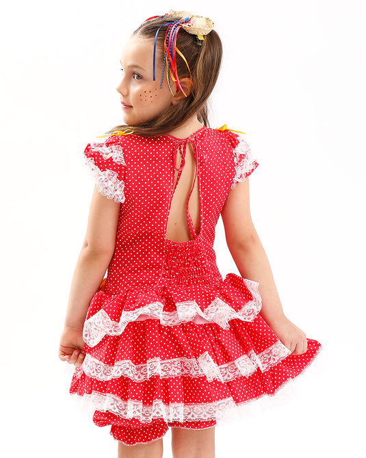 VESTIDO JUNINO SANDY- INFANTIL