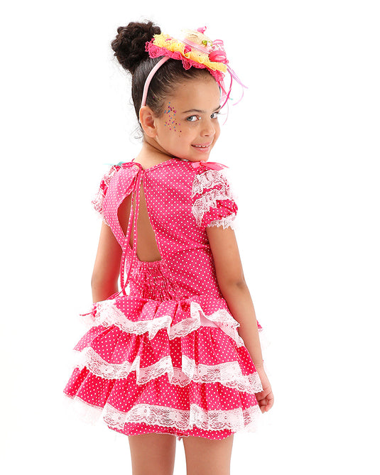 VESTIDO JUNINO SANDY- INFANTIL