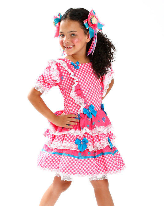 VESTIDO JUNINO SABRINA- INFANTIL