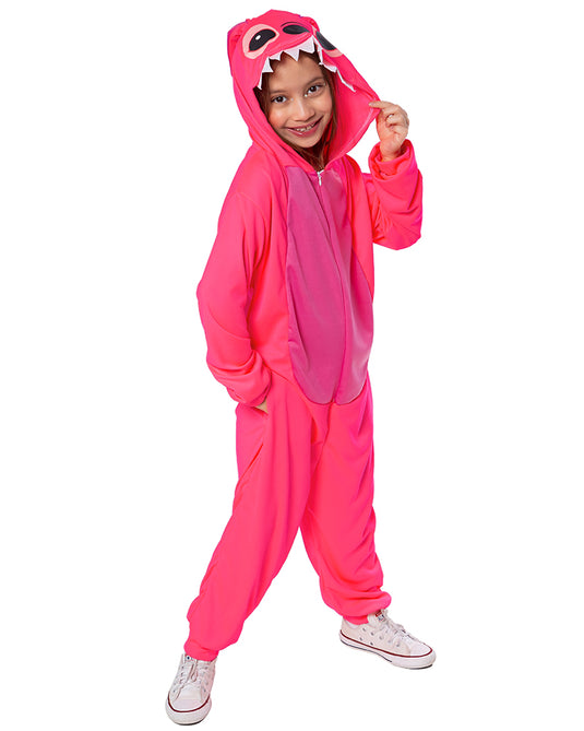 FANTASIA STICO ROSA NEON INFANTIL - C355