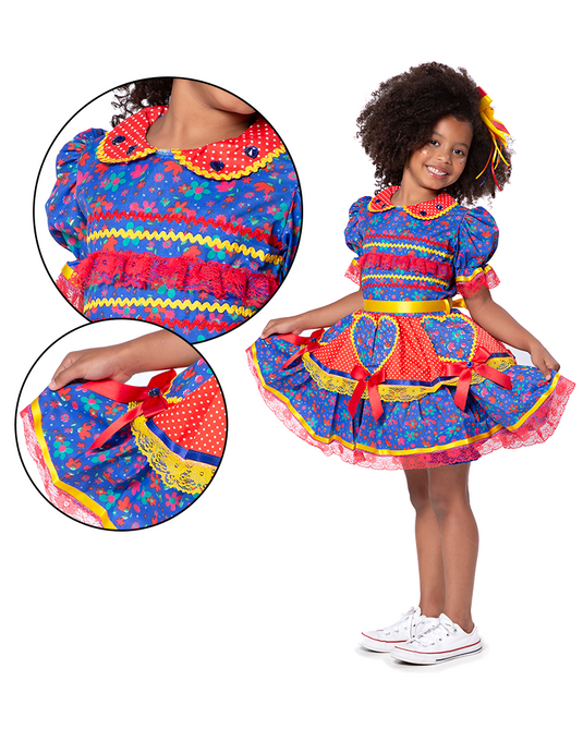 VESTIDO JUNINO BANOFEE - J1551
