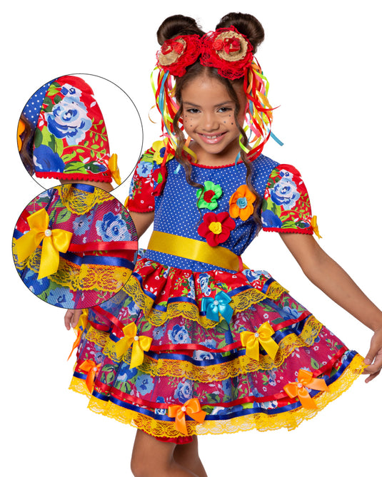 VESTIDO JUNINO ARROZ DOCE – J2702