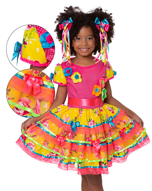 VESTIDO JUNINO ARROZ DOCE – J2702