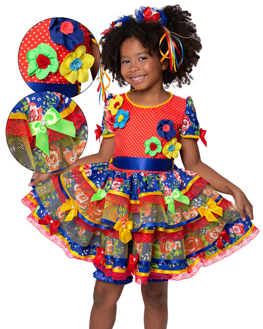 VESTIDO JUNINO ARROZ DOCE – J2702