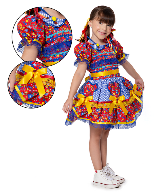 VESTIDO JUNINO BANOFEE - J1551