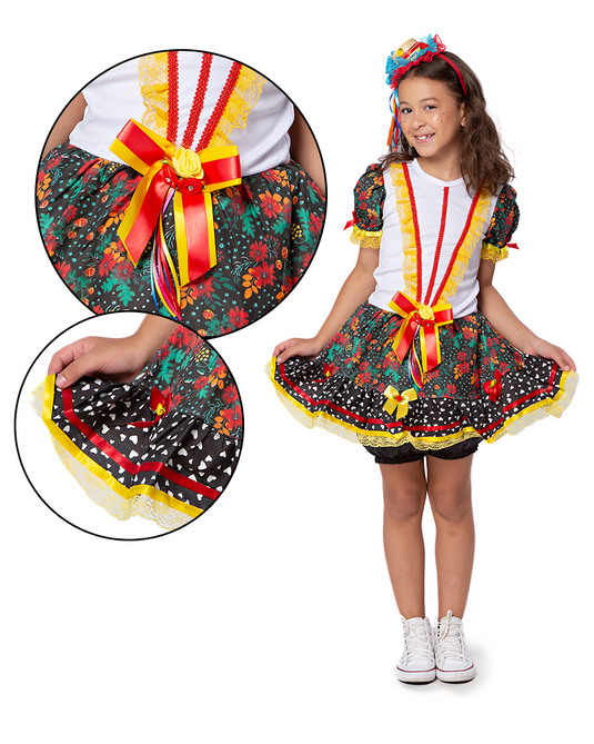VESTIDO JUNINO MARIA ANABEL - J1767