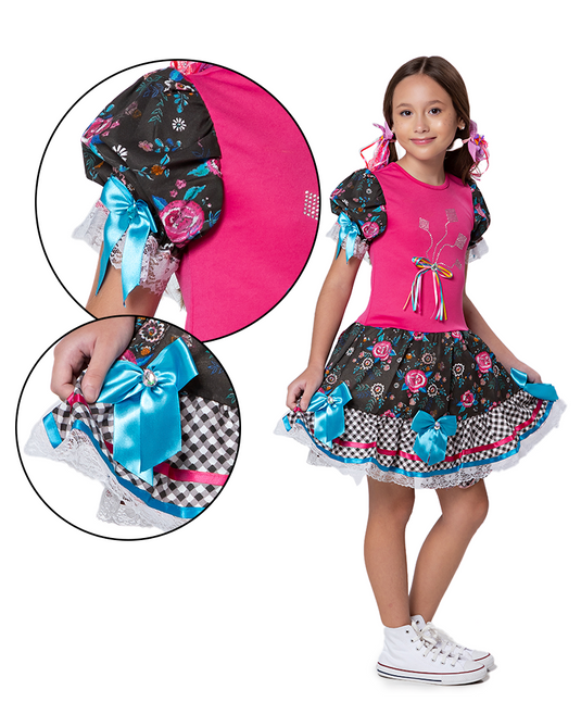 VESTIDO JUNINO NADINE - J1776