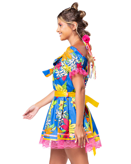 VESTIDOS JUNINO AMARILIS ADULTO - J97011
